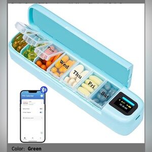 Bluetooth Smart Pill Organizer Dispenser